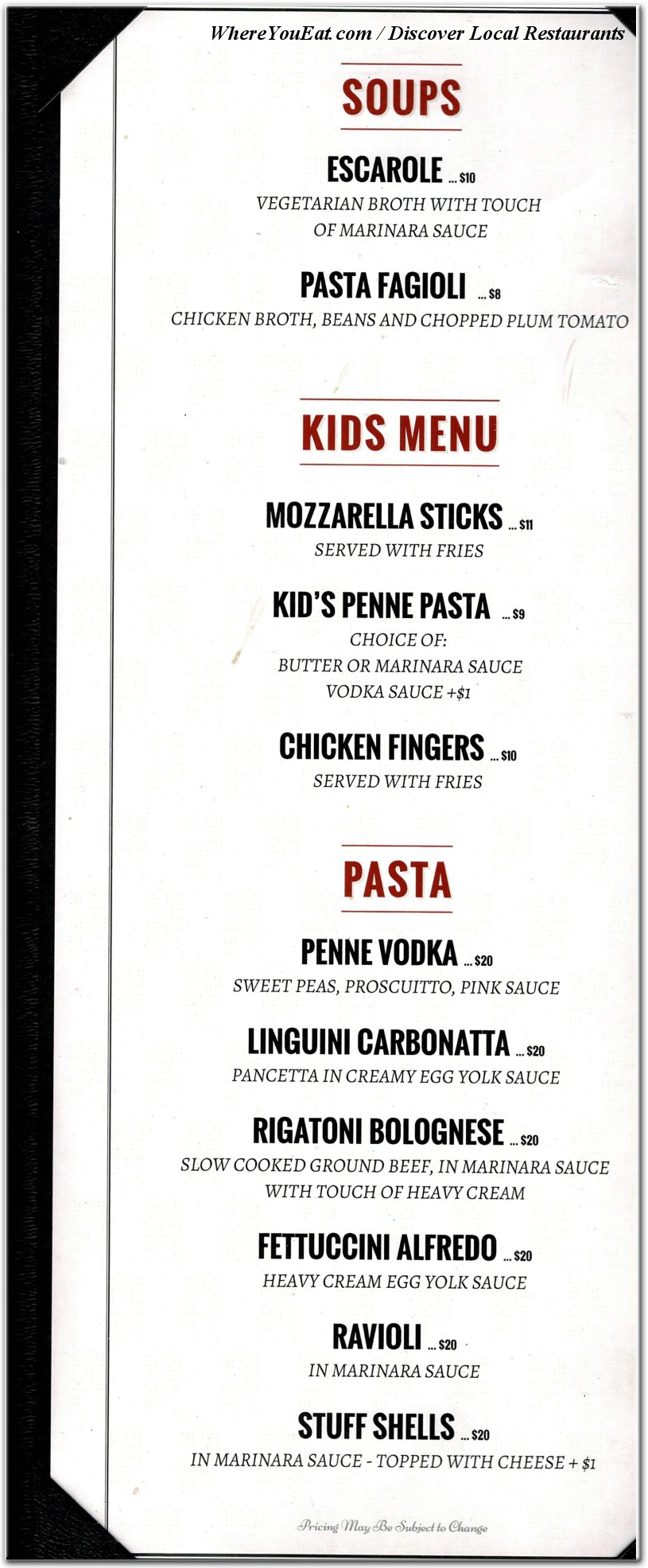 Our Foods